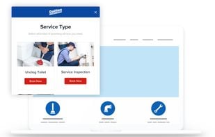 Zenbooker's beautiful booking widget let's customers book jobs directly from your website