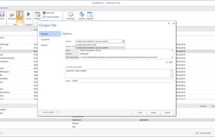 ApexSQL Script screenshot 3