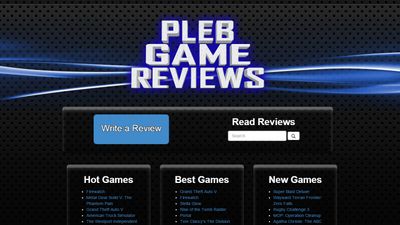 Pleb Game Review Homepage