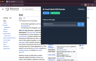 Automatically discover feeds on websites and add them to your collection with ease.