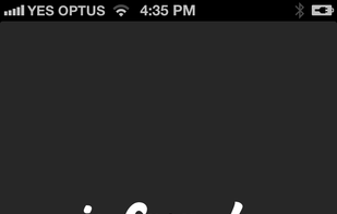 Mobile app launch page
