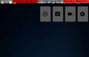 Provide Overlay control, offer function Exit, Screen Capture, On Screen Recording, and Setting
