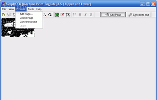SimpleOCR screenshot 1