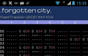 Xmp Mod Player screenshot 3