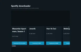 After click on submit you will be able to download the songs.