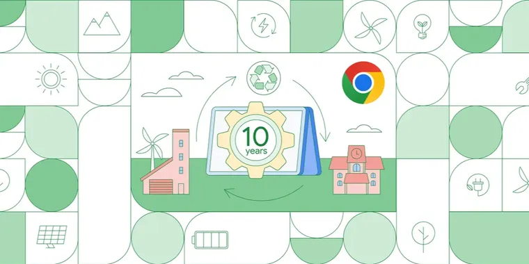 Google pledges 10-year automatic updates for Chromebooks, surpassing other OS image