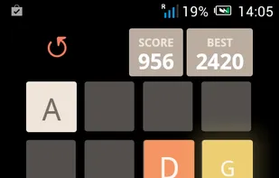 2048 Alphabet screenshot 1
