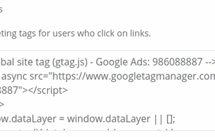Add retargeting pixels to tracking links.