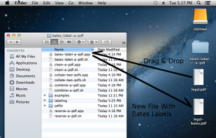 Bates Label a PDF screenshot 1