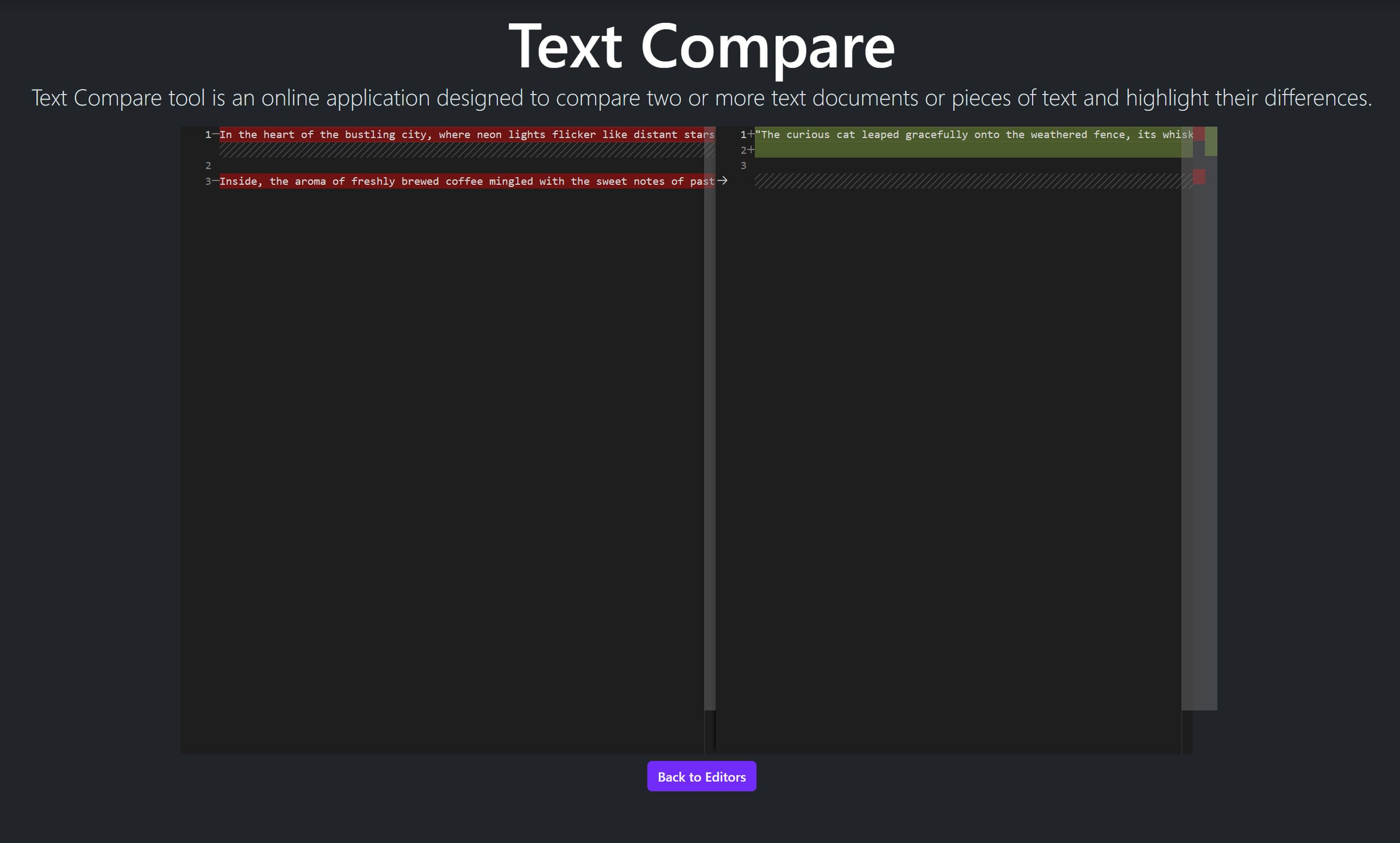 Text Compare IO Alternatives and Similar Sites & Apps | AlternativeTo