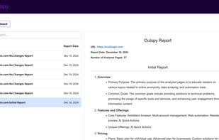 Outspy screenshot 2