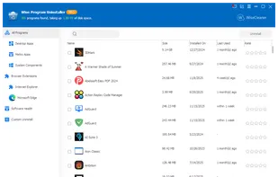 Wise Program Uninstaller screenshot 1