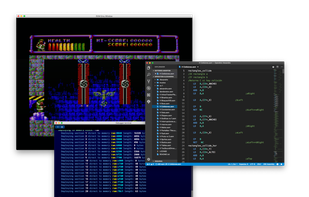 has debugger and assembler built-in
