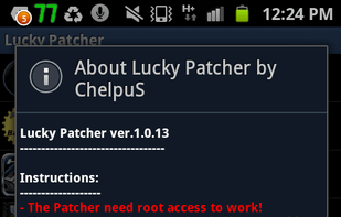 Lucky Patcher screenshot 2