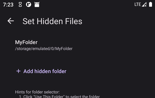 Amarok Hider screenshot 1