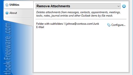 Remove Attachments for Outlook screenshot 1