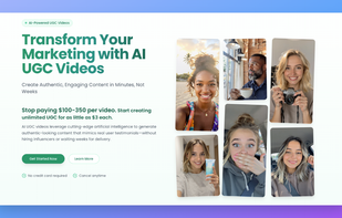 AI UGC Video screenshot 1