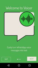 Voicer for WhatsApp screenshot 1