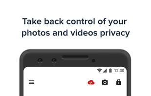 Secure encrypted gallery