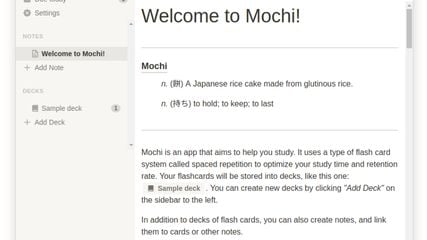 Mochi screenshot 1