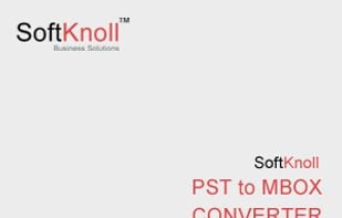 Softknoll PST to MBOX Converter screenshot 1