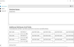 Student Profiles screenshot 2
