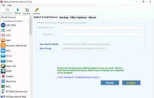 select source email application