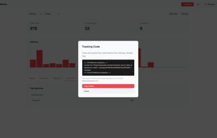 Quick Tracking Code Setup