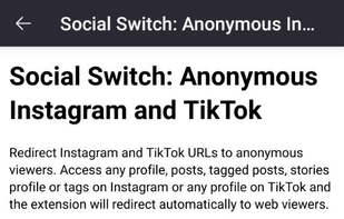 Social Switch screenshot 2