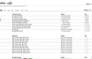 cgit hosting the cgit repository