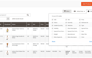 Magento 2 Product Grid Inline Editor screenshot 2