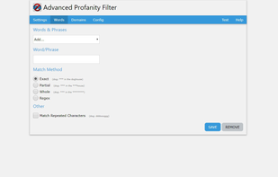 Advanced Profanity Filter screenshot 1