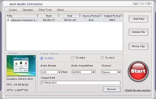 AoA Audio Extractor screenshot 3