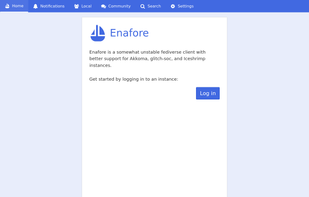 Enafore screenshot 1