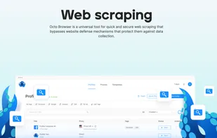 Octo Browser screenshot 1
