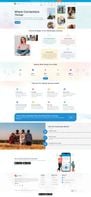 This image showcases the homepage of a SocialEngine community platform, highlighting its features, services, and user engagement opportunities.
