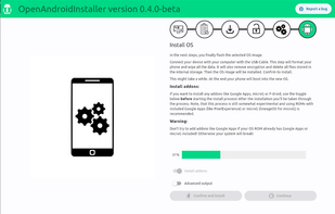 OpenAndroidInstaller screenshot 3