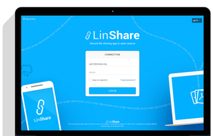 LinShare screenshot 2