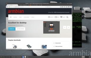 Armbian screenshot 1