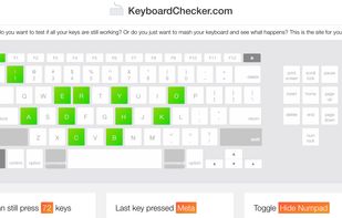 Press any key to test it.