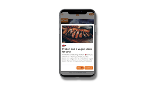 Sponsored token drops