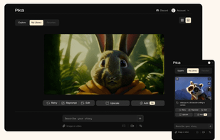 Pika Labs screenshot 1