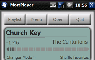 A QVGA skin on a VGA screen