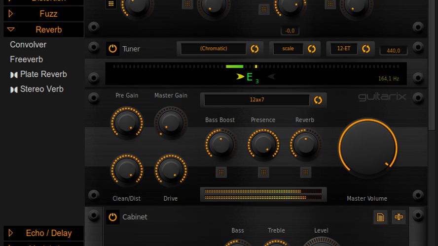 Guitarix Simple Linux Rock Guitar Amplifier AlternativeTo