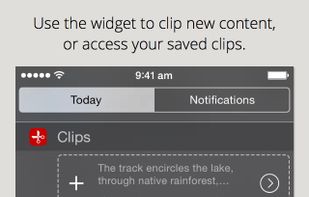 Clips for iOS screenshot 1