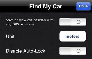 FindMyCar screenshot 1