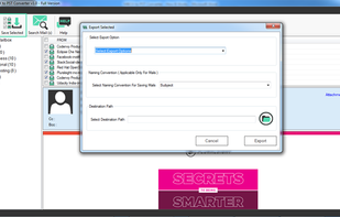 MailsSoftware MBOX to PST Converter screenshot 3