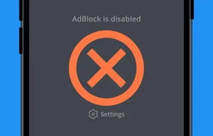Adblock when disabled