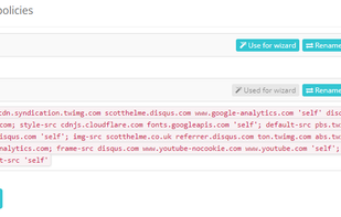 Report URI screenshot 1