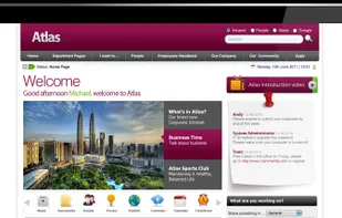 Claromentis screenshot 1